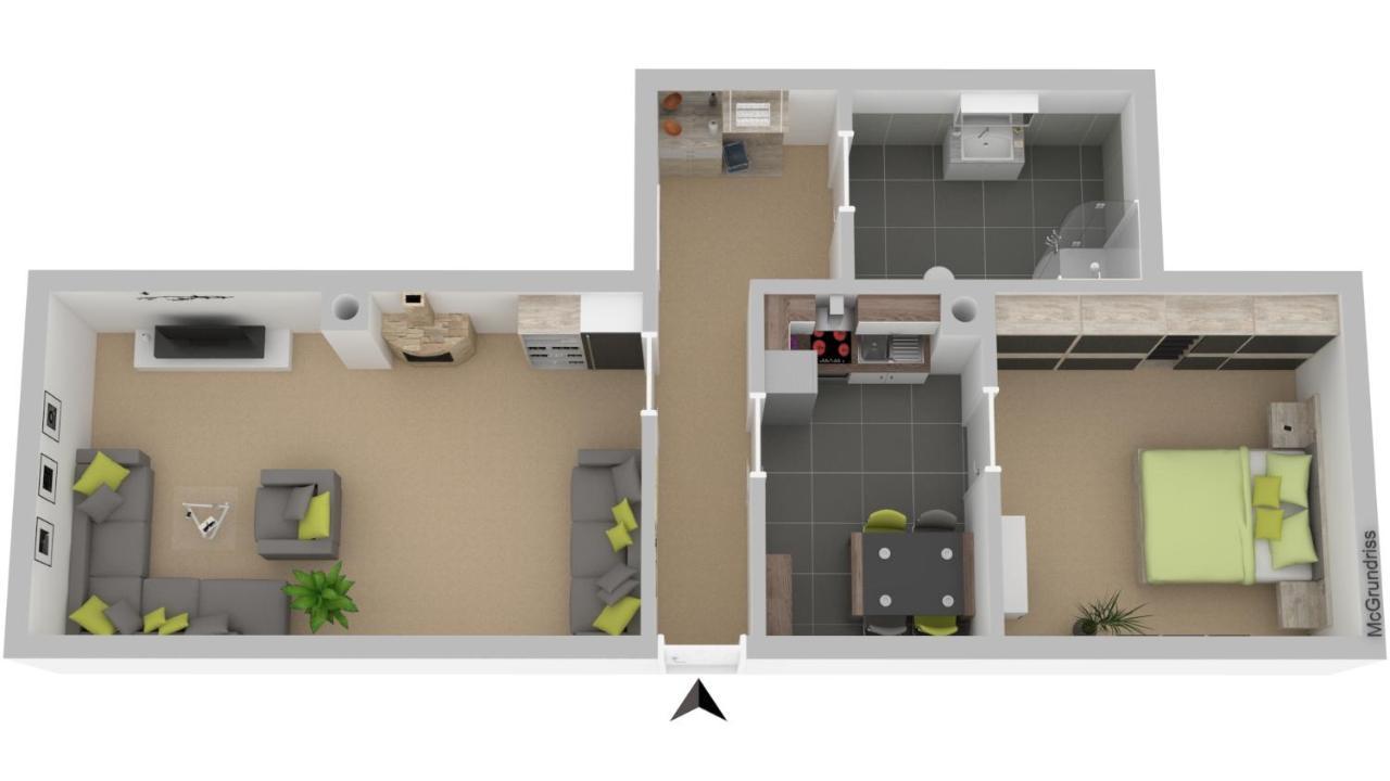 Ferienwohnung Am Bergmannsbrunnen Schönheide المظهر الخارجي الصورة